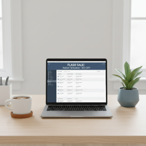 sell notion templates for passive income
