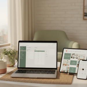 niche digital template income