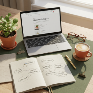 sell niche micro workshops