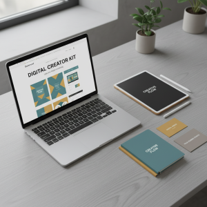 sell curated digital kits