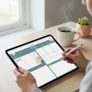 sell digital planner templates Etsy