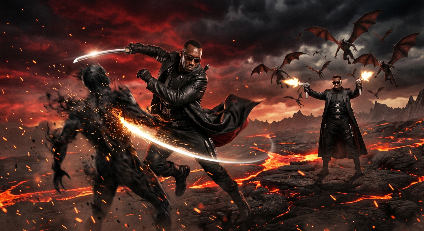 Blade: King of Hell scene