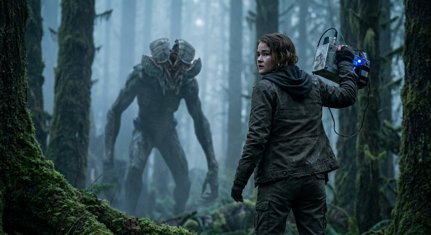 A Quiet Place Part III scene
