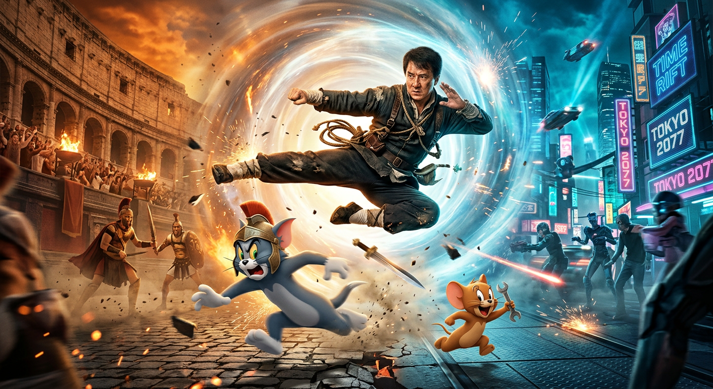 Tom and Jerry 2: Chrono Chaos (2026) scene