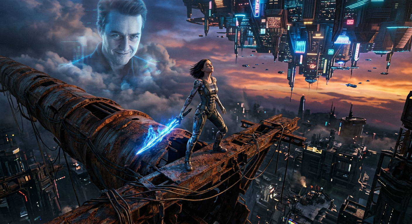 Alita: Battle Angel 2 scene