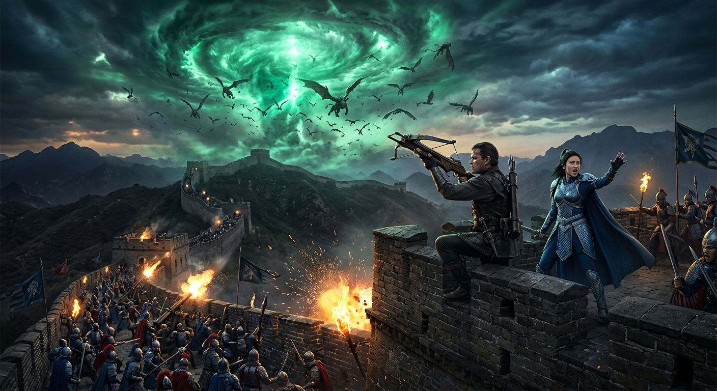 The Great Wall 2: The Jade Dragon scene