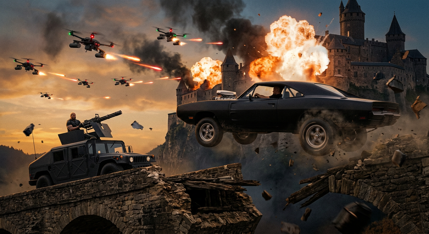 Fast & Furious 11: The Final Ride scene
